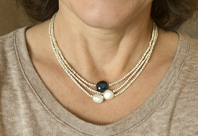 Natürliche Perlen Halskette
