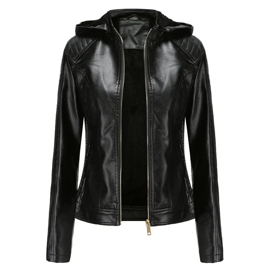Mirjete - elegante lederjacke für einen zeitlosen look