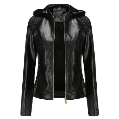 Mirjete - elegante lederjacke für einen zeitlosen look