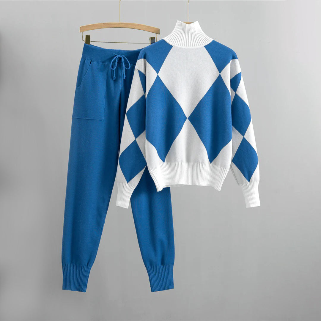 Maryana - kuscheliger pullover und hose für einen stilvollen look