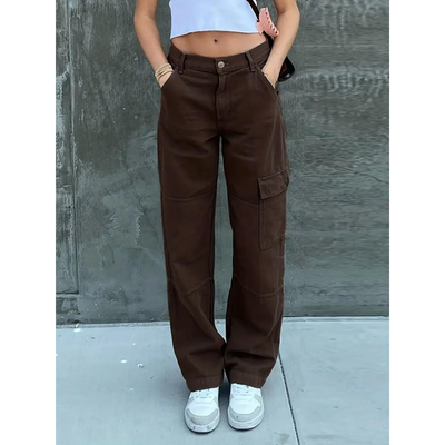 Senja - trendige damen-cargohose für einen lässigen look