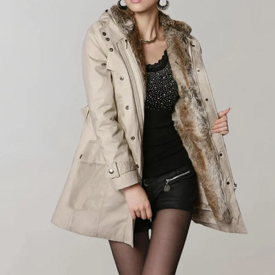 Celiner - stylischer damenparka für einen eleganten look