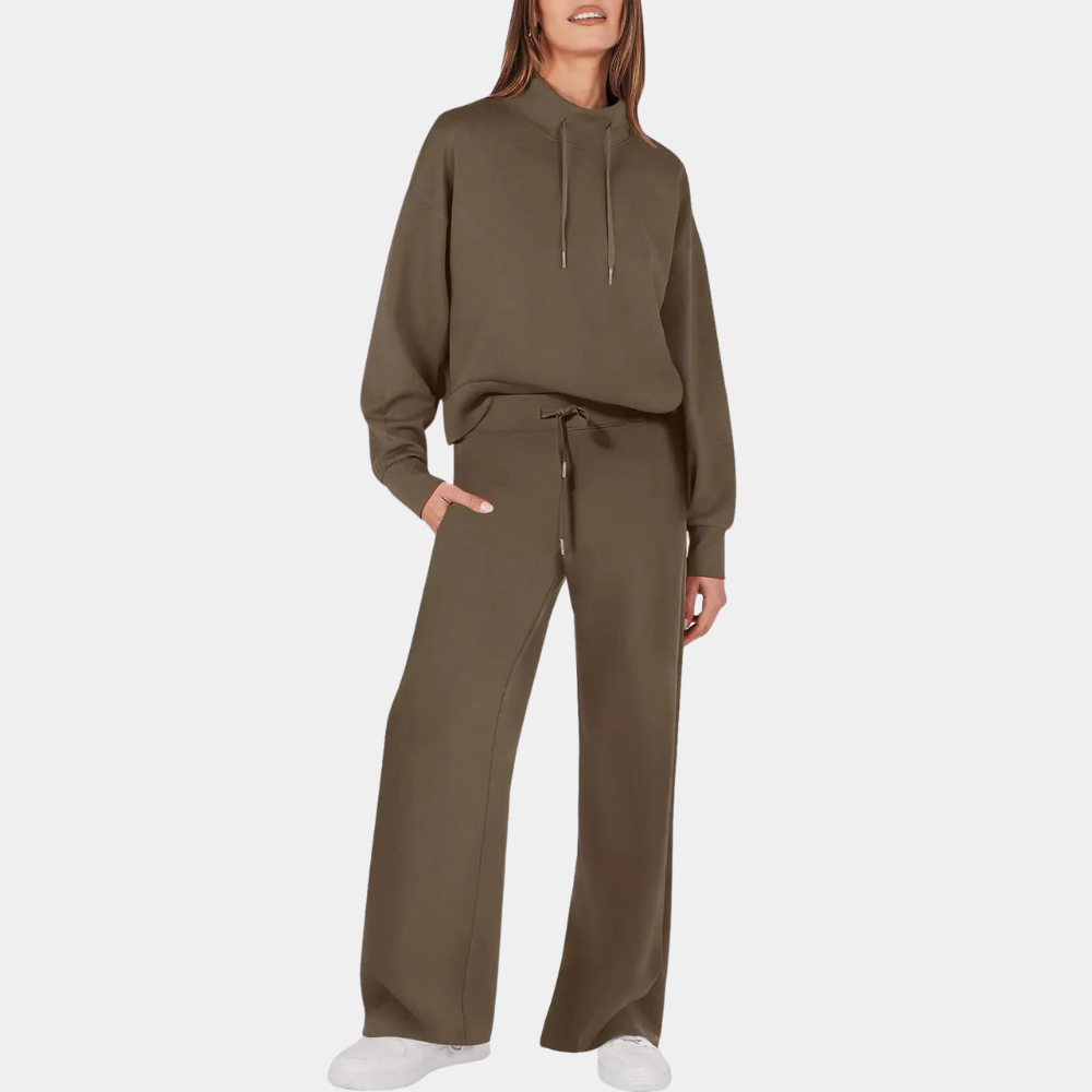 Ciana - stilvolles und schlichtes zweiteiliges damen-set für jeden anlass