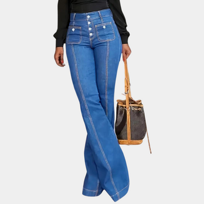 Schicke high-waisted-damenhose von pazienza - trendy und bequem