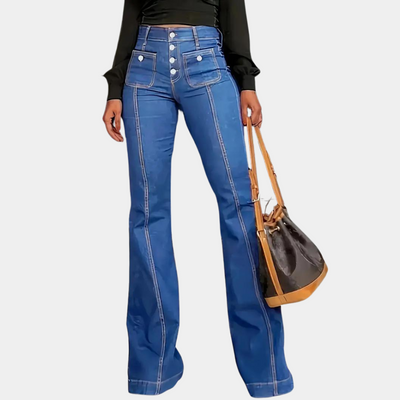 Schicke high-waisted-damenhose von pazienza - trendy und bequem