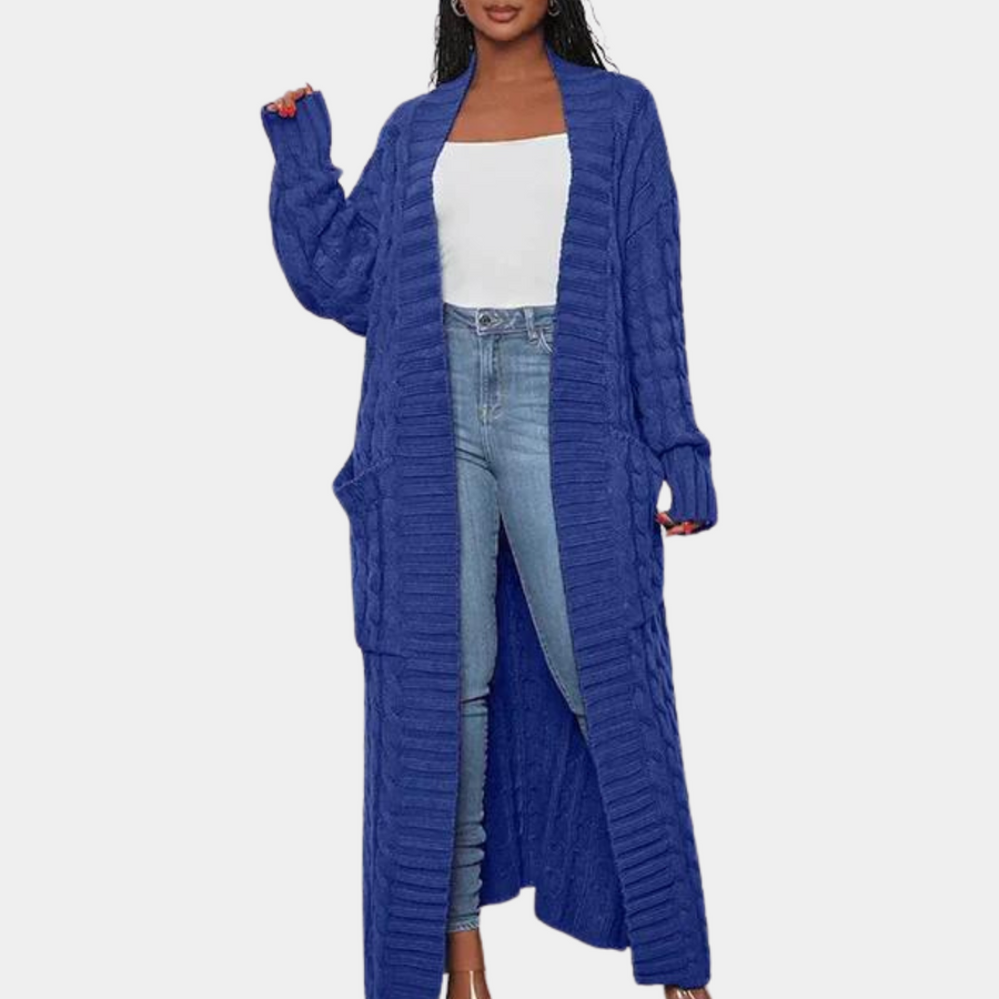 Hilda | Lässige und bequeme Winter-Strickjacke