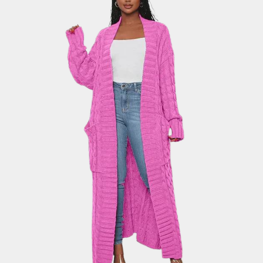 Hilda | Lässige und bequeme Winter-Strickjacke