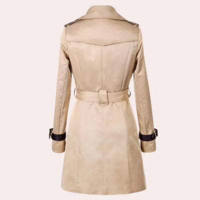 Eleganter damen-trenchcoat für einen raffinierten look