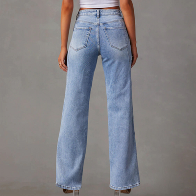 Modische Röhrenjeans für damen mit trendigem fair
