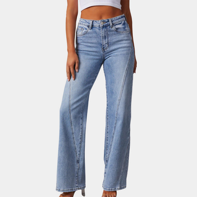 Modische Röhrenjeans für damen mit trendigem fair