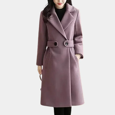 Langer wintermantel für damen – Carmen