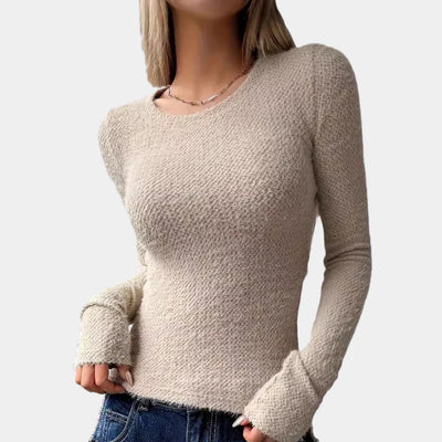 Nerea – kuscheliger strickpullover für damen