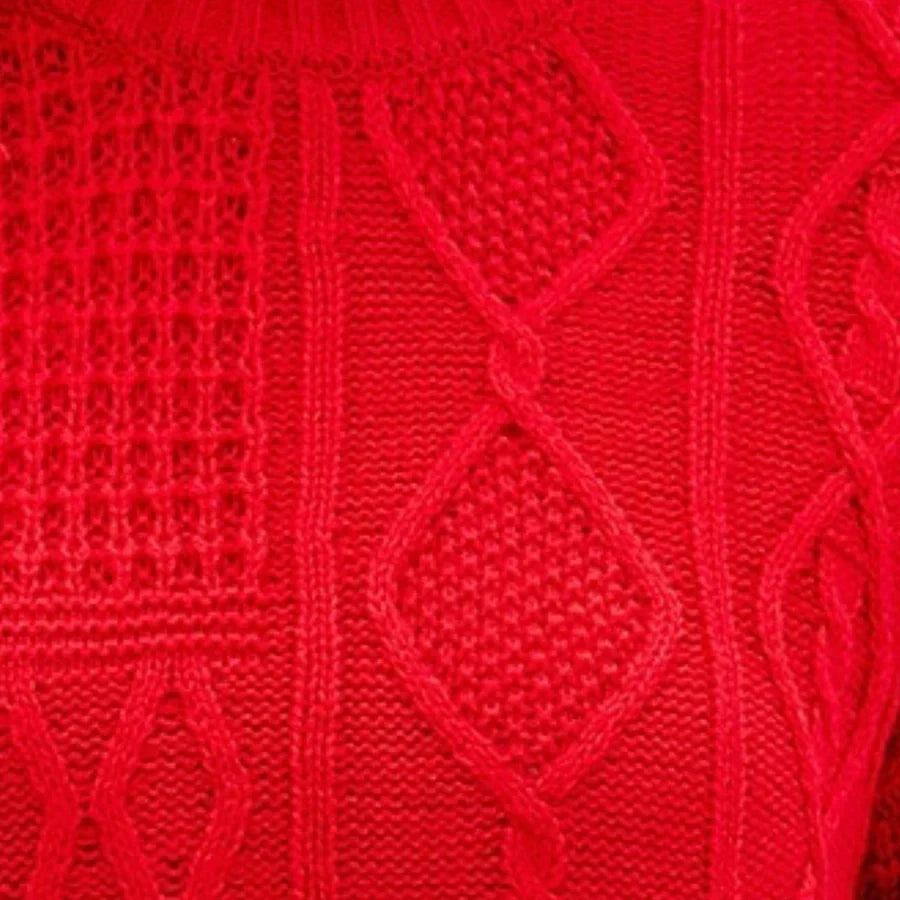 Melisande – damenpullover mit langen armeln für einen lässigen look