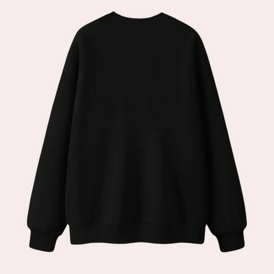 Margaret - stylischer halloween-pullover für damen mit süßem hundeaufdruck