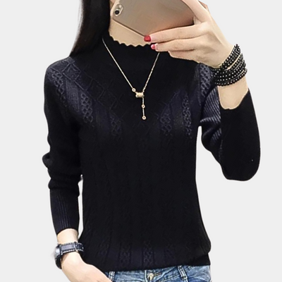Iliya - luxuriöser weicher rollkragenpullover für frauen mit ausgezeichnetem komfort