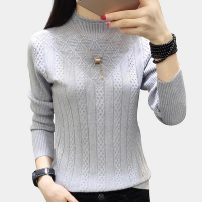 Iliya - luxuriöser weicher rollkragenpullover für frauen mit ausgezeichnetem komfort