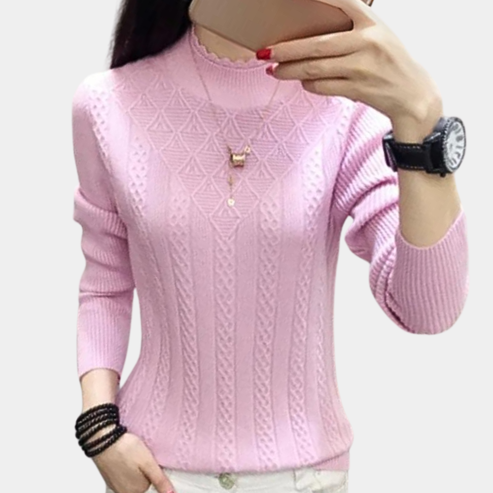Iliya - luxuriöser weicher rollkragenpullover für frauen mit ausgezeichnetem komfort