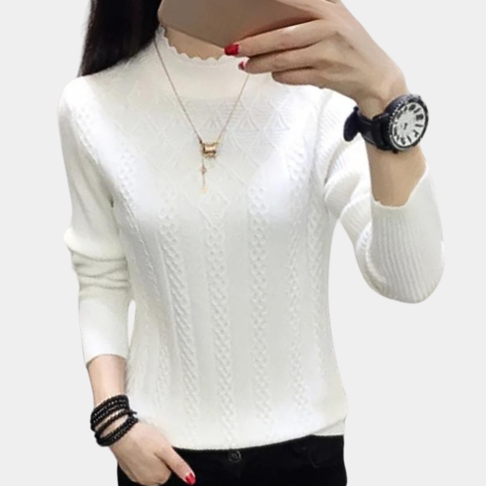 Iliya - luxuriöser weicher rollkragenpullover für frauen mit ausgezeichnetem komfort