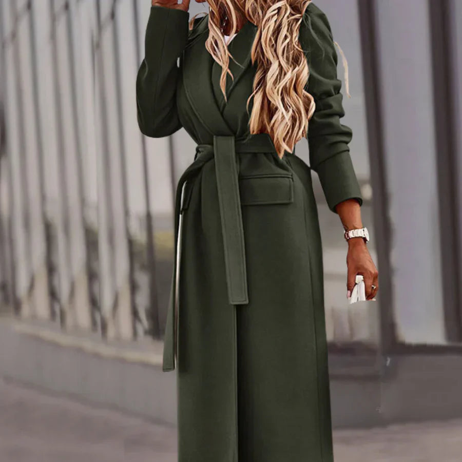 Valeraine - elegante damenjacke mit modischem gürtel