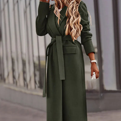 Valeraine - elegante damenjacke mit modischem gürtel