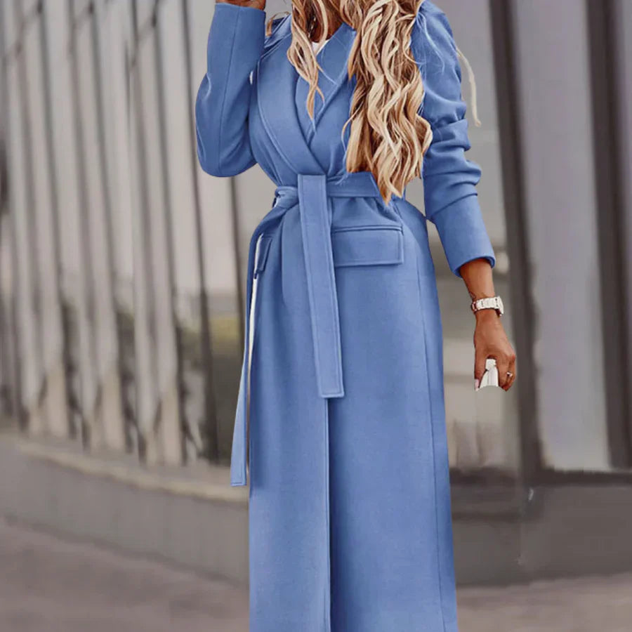Valeraine - elegante damenjacke mit modischem gürtel