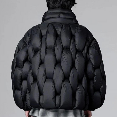 Stylische herren-pufferjacke – Chritian