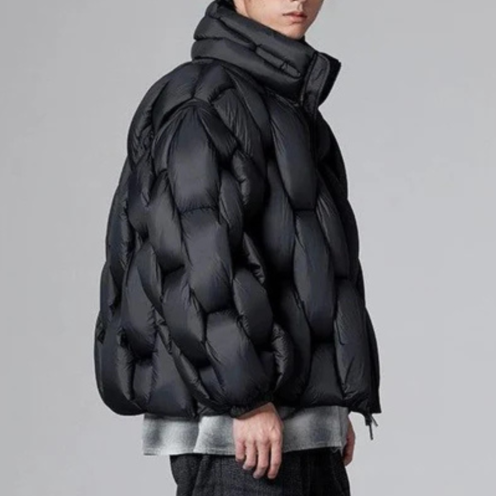 Stylische herren-pufferjacke – Chritian