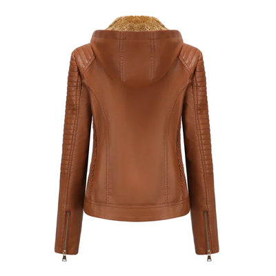Mirjete - elegante lederjacke für einen zeitlosen look