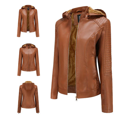 Mirjete - elegante lederjacke für einen zeitlosen look
