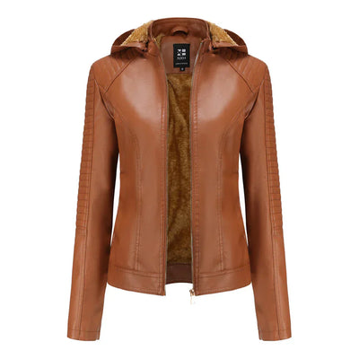 Mirjete - elegante lederjacke für einen zeitlosen look