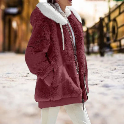 Elsa® | Winter-Hoodie aus hellblauem Fleece