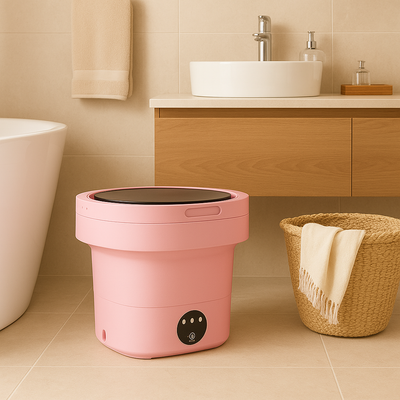 AquaNest – Ultrakompakte zusammenklappbare Waschmaschine | Schulte