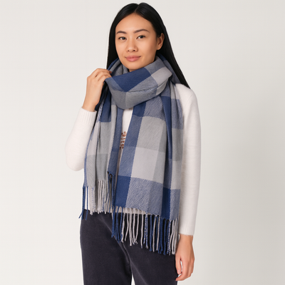 Sofia | Übergroßer Winterschal mit weichem Strick