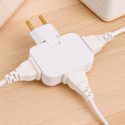 FlexiPlug – Ultradünne 180° drehbare Steckdosenleiste mit mehreren Steckdosen