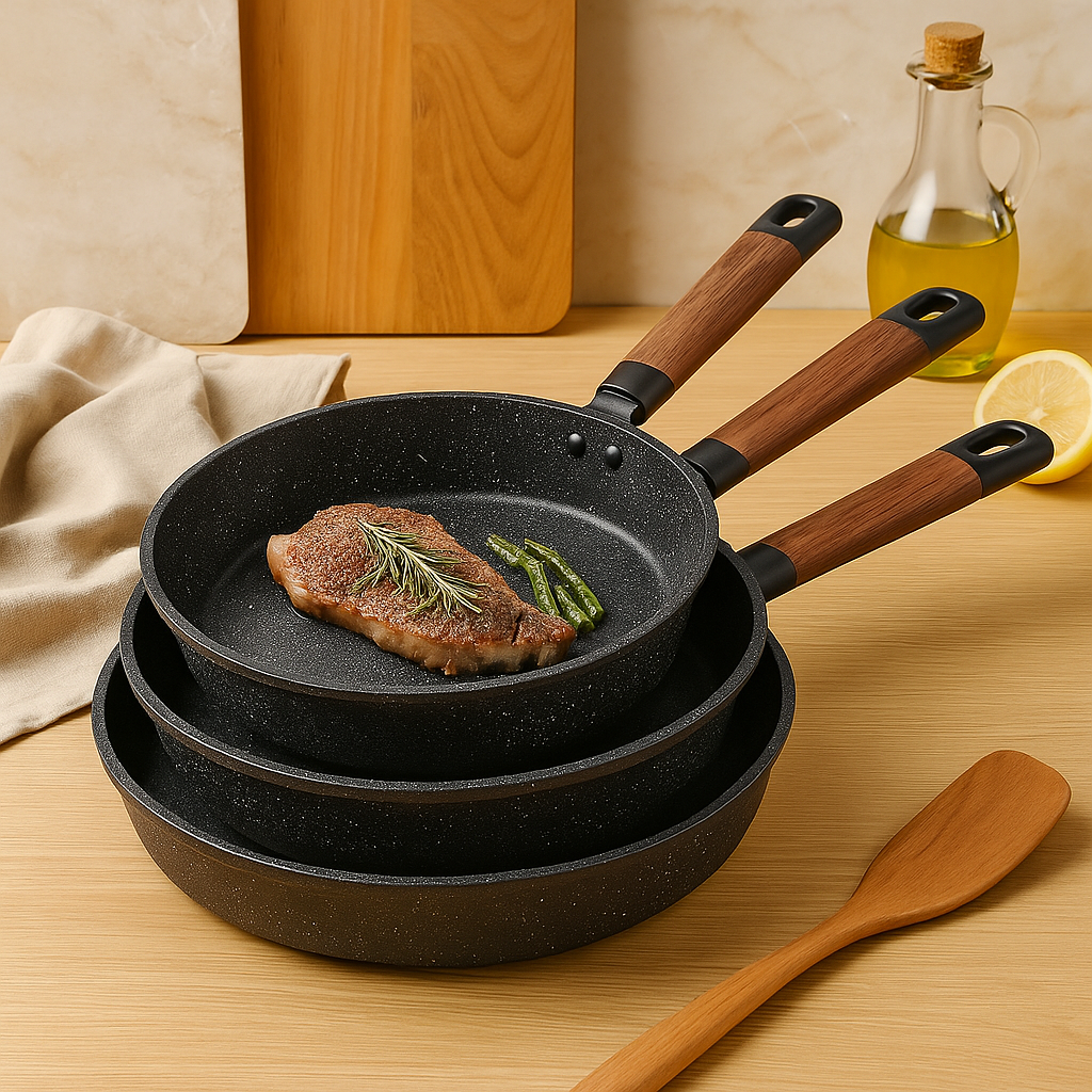 Calden | Antihaft-Bratpfanne für Induktion und Gas