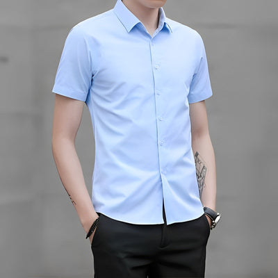 Sommer-Kurzarmhemd für Männer - FLYNN