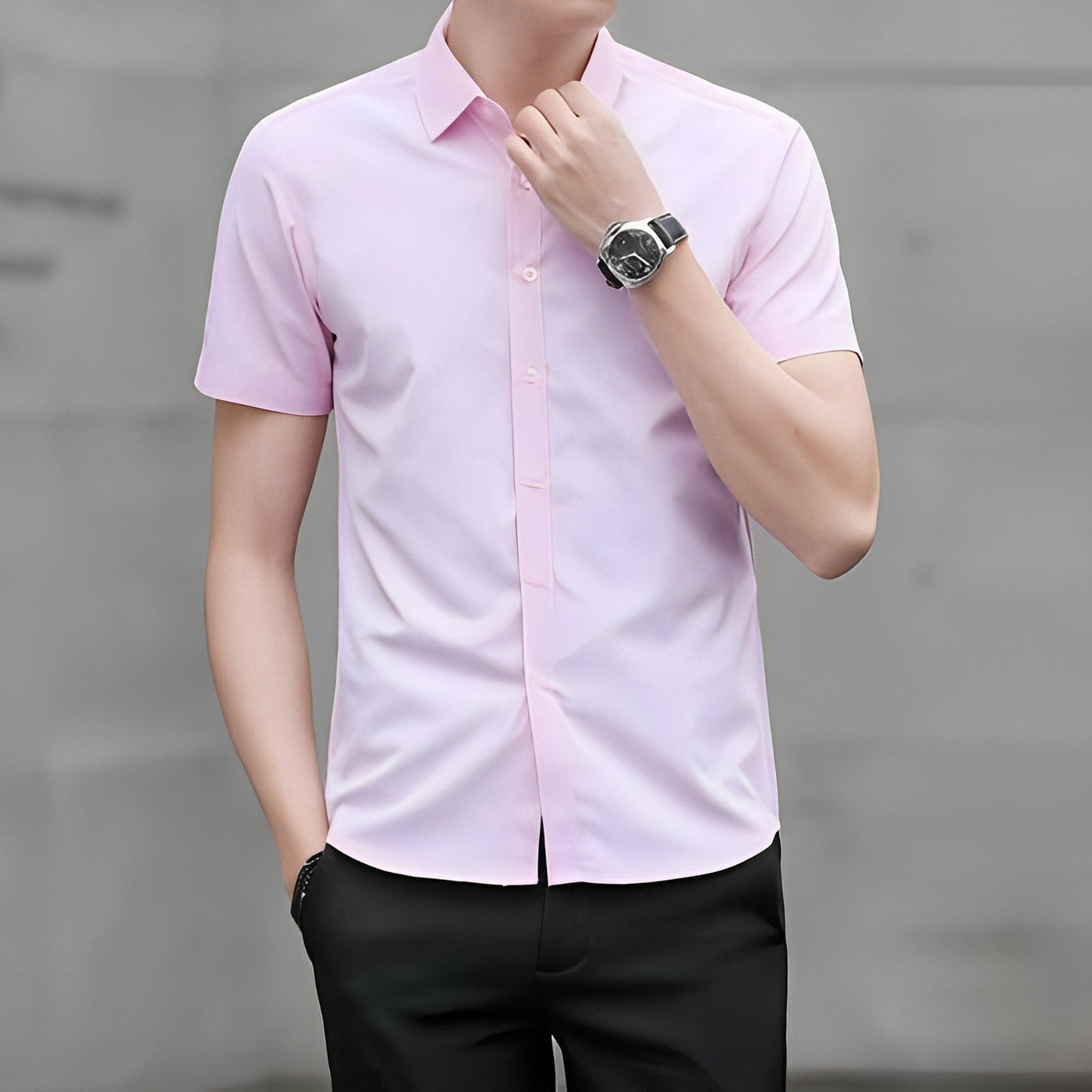 Sommer-Kurzarmhemd für Männer - FLYNN