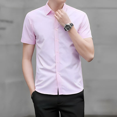 Sommer-Kurzarmhemd für Männer - FLYNN