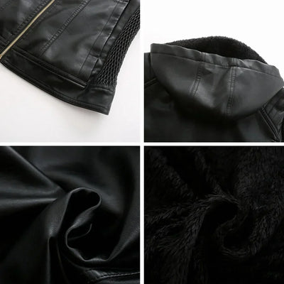 Mirjete - elegante lederjacke für einen zeitlosen look