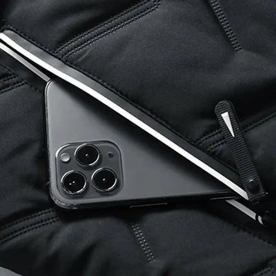 Stilvolle Puffer-Jacke für Herren