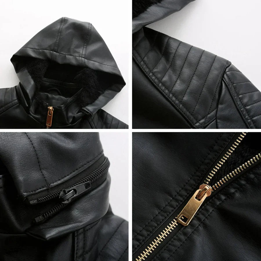 Mirjete - elegante lederjacke für einen zeitlosen look