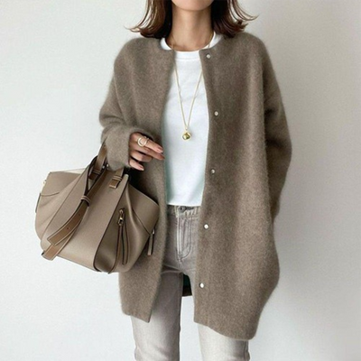 Eleganter Oversized Cardigan
