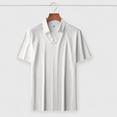Cornelio | Poloshirt mit V-Ausschnitt