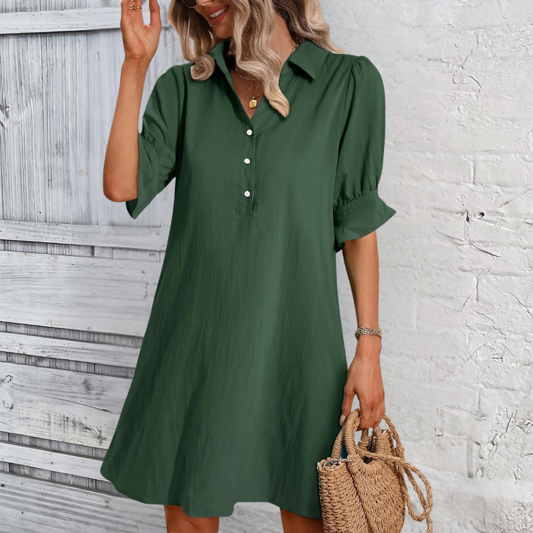 Cameron | Elegantes Rüschenkleid