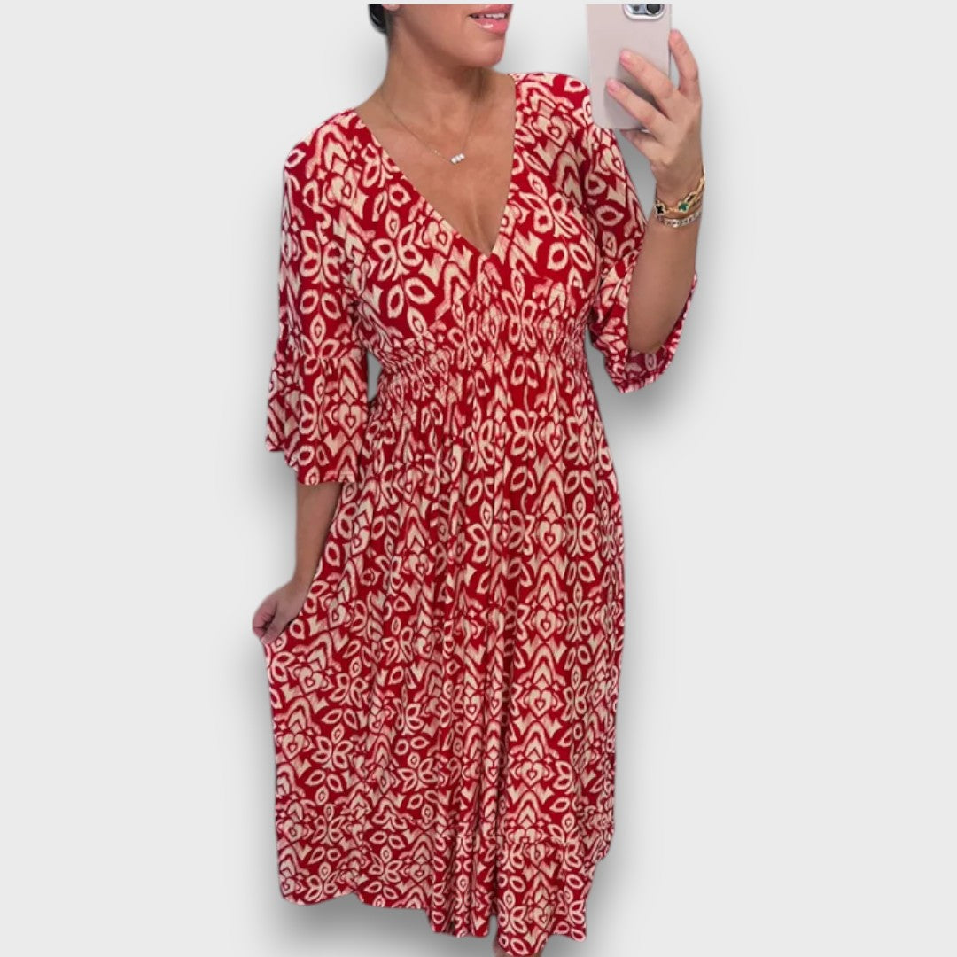 Noelea – Maxikleid mit verspieltem Boho-Flair