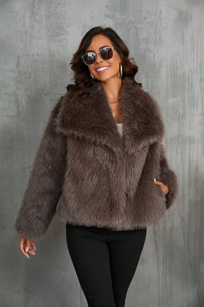 Alba® | Elegante Kunstpelzjacke