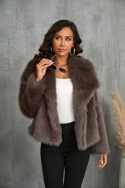 Alba® | Elegante Kunstpelzjacke