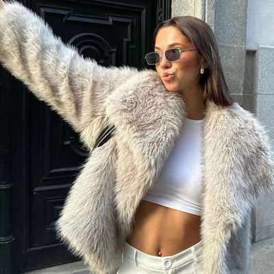 Alba® | Elegante Kunstpelzjacke