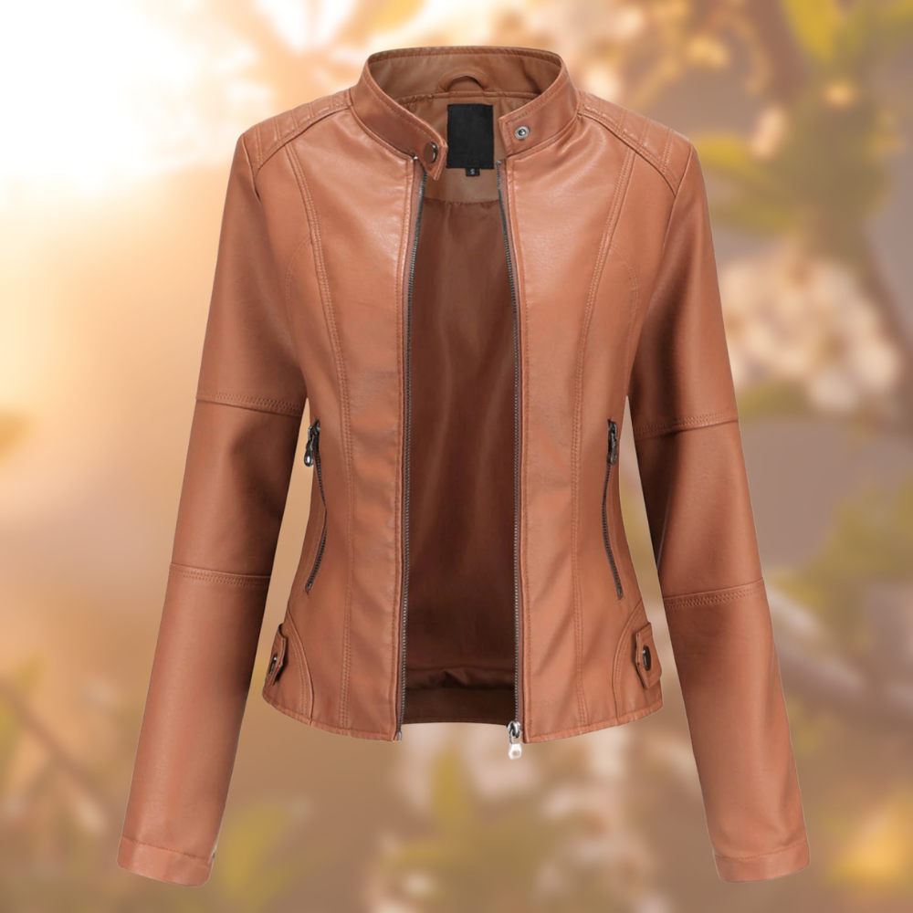 Giorgina™ - Stylische Lederjacke für Damen