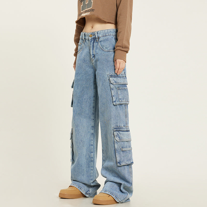 Desiree – Retro Latzhose Damen Mit Taschen Und Style